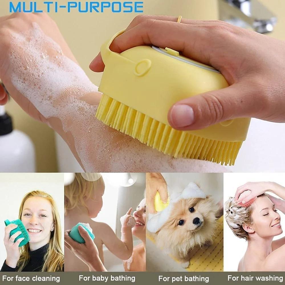 Brush And Soap Dispenser Scrubber