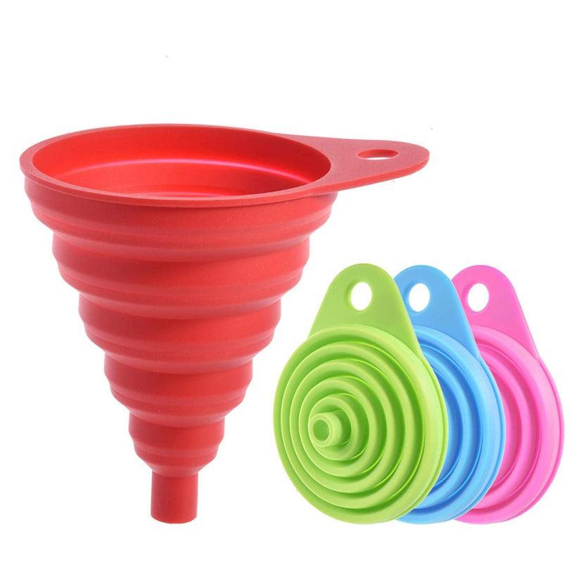 Collapsable Silicone Foldable Funnel