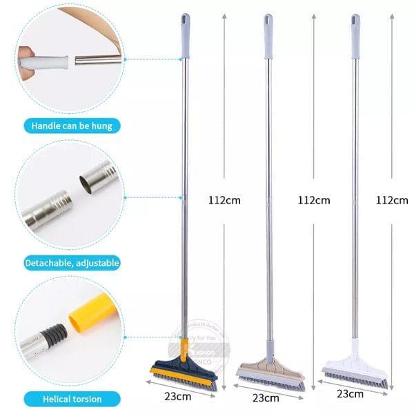 2 In 1 Dust Cleaning Scrubber And Wiper Brush