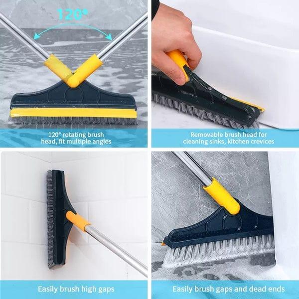 2 In 1 Dust Cleaning Scrubber And Wiper Brush